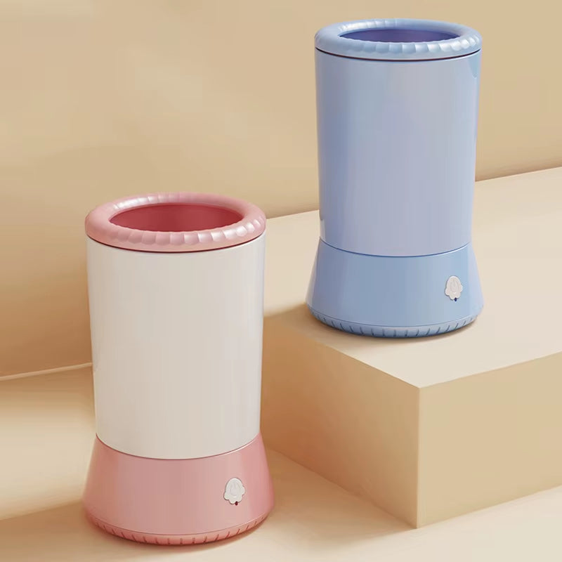 Pet Paw Cleaner Remove Dust Dirt Hair Comfortable Automatic Dog Paw Washer USB Rechargeable Foot Cleaning Machine Dog Brushes